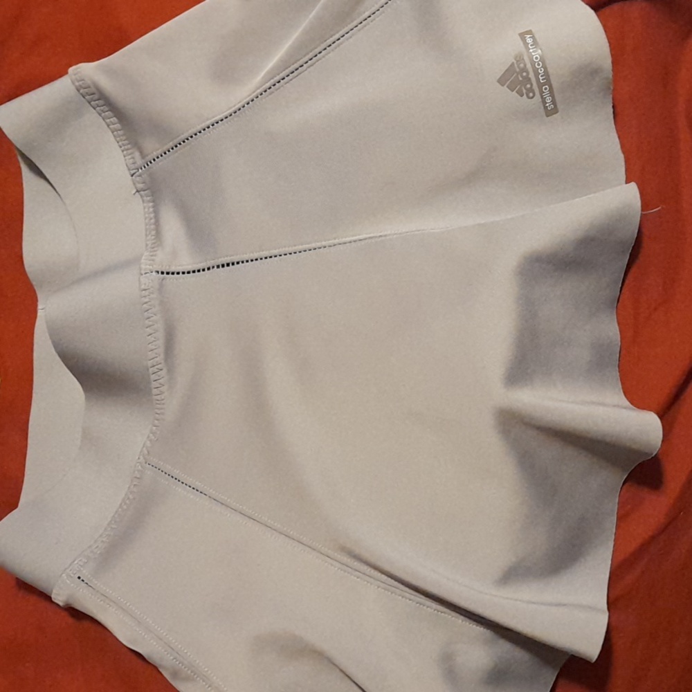 Stella Mccartney Adidas Gray Activewear Tennis Skirt Skort